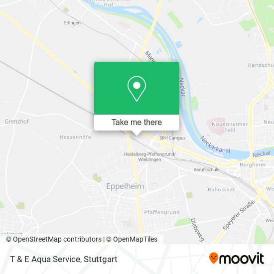 Карта T & E Aqua Service