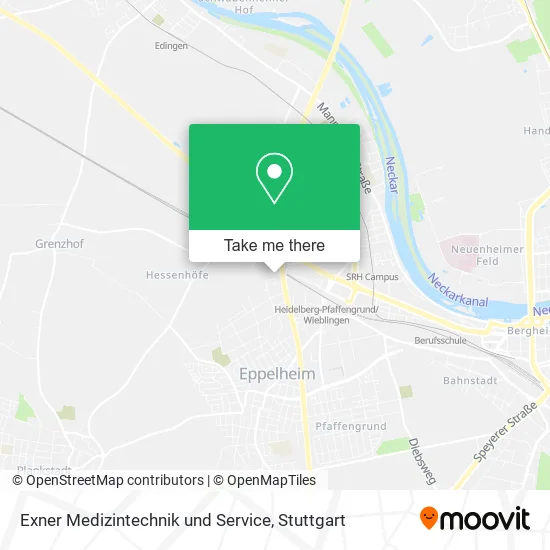 Карта Exner Medizintechnik und Service
