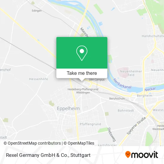 Карта Rexel Germany GmbH & Co.