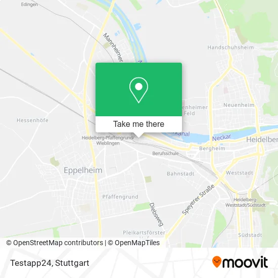 Карта Testapp24