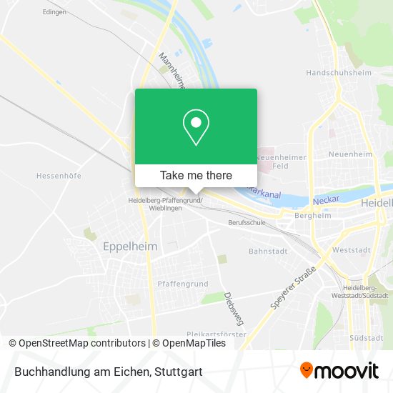 Buchhandlung am Eichen map