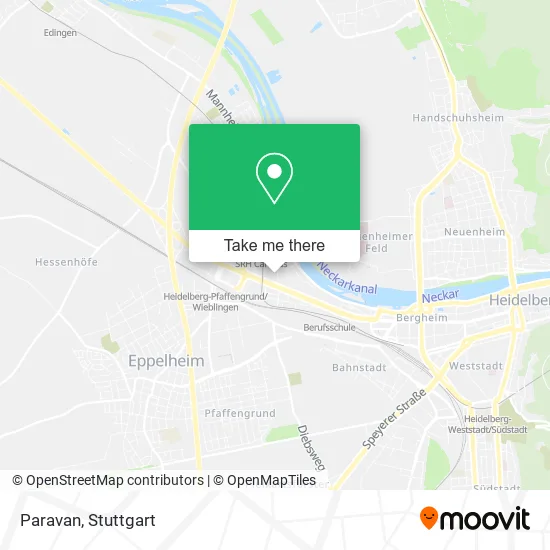 Paravan map