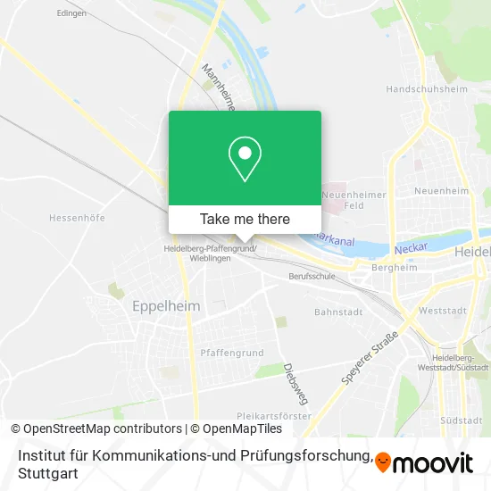 Institut für Kommunikations-und Prüfungsforschung map