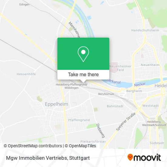 Карта Mgw Immobilien Vertriebs