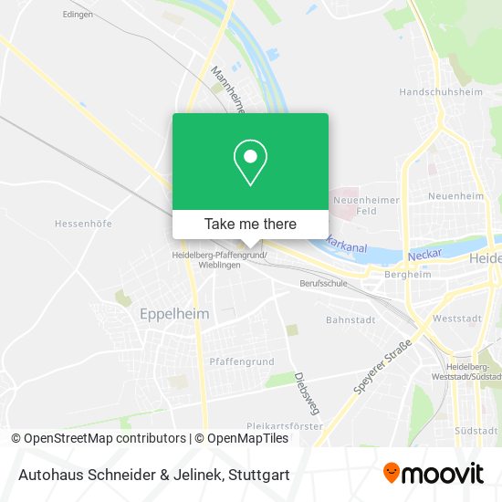 Autohaus Schneider & Jelinek map