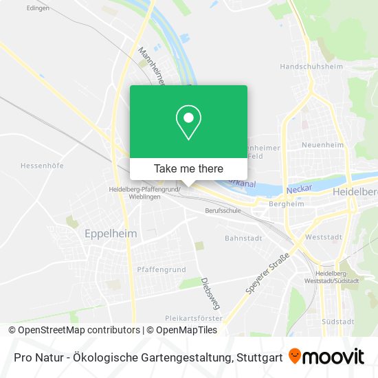 Pro Natur - Ökologische Gartengestaltung map