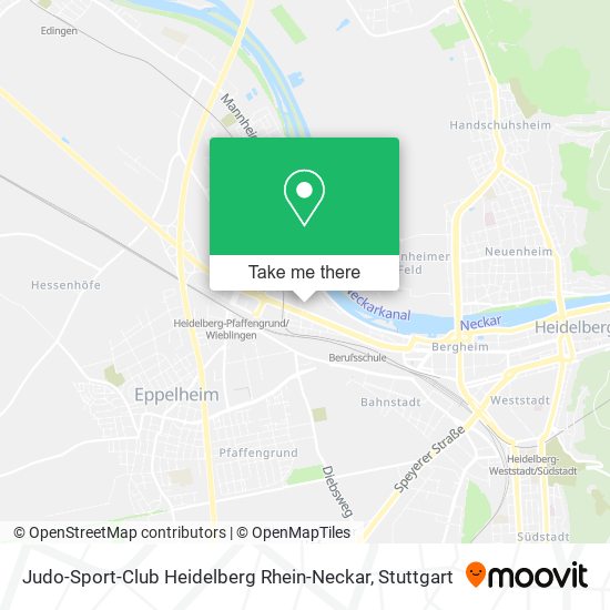 Judo-Sport-Club Heidelberg Rhein-Neckar map