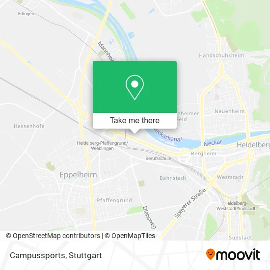 Карта Campussports
