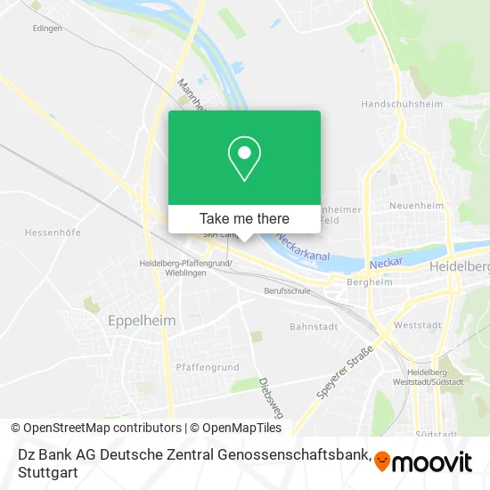 Карта Dz Bank AG Deutsche Zentral Genossenschaftsbank