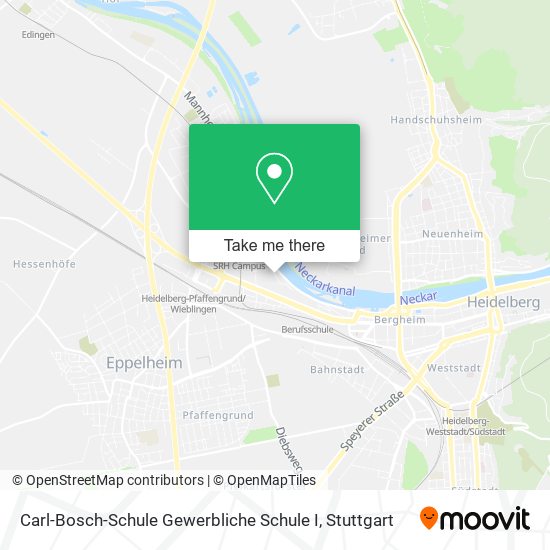 Carl-Bosch-Schule Gewerbliche Schule I map