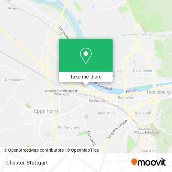 Карта Chester