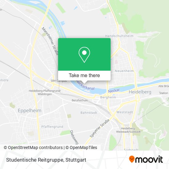 Studentische Reitgruppe map