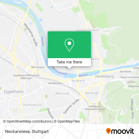 Карта Neckarwiese