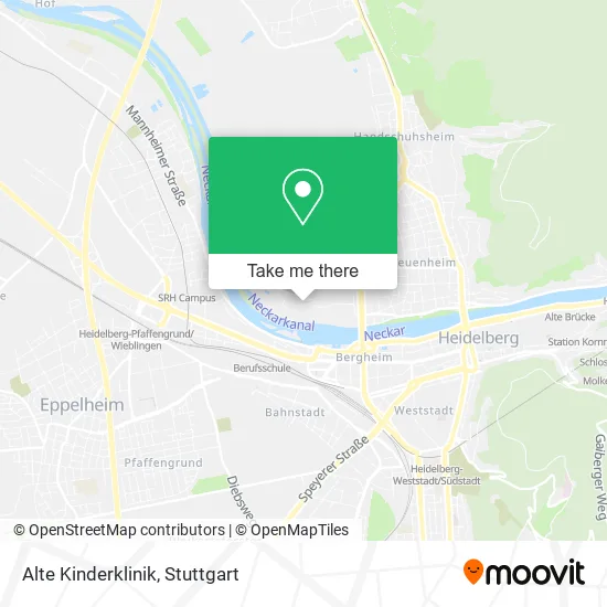 Карта Alte Kinderklinik