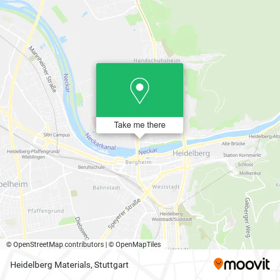 Карта Heidelberg Materials