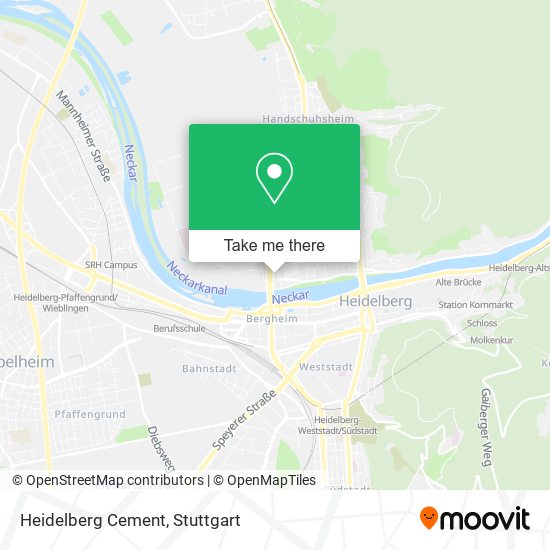 Heidelberg Cement map