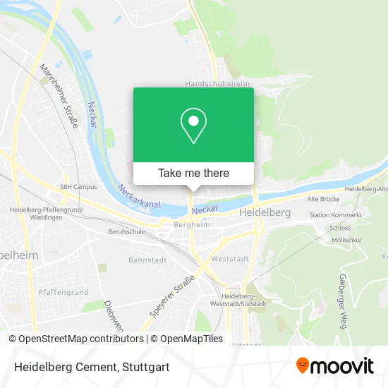Карта Heidelberg Cement