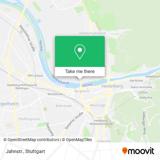 Jahnstr. map