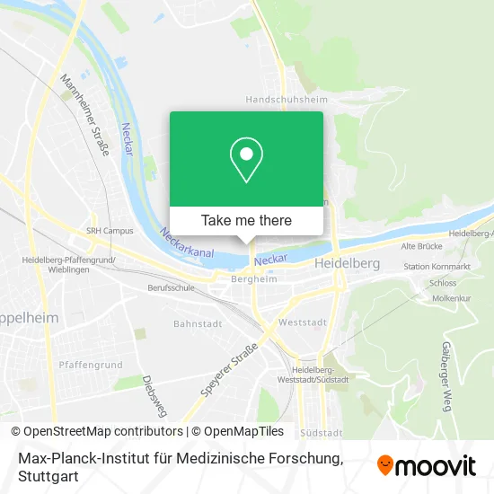 Карта Max-Planck-Institut für Medizinische Forschung