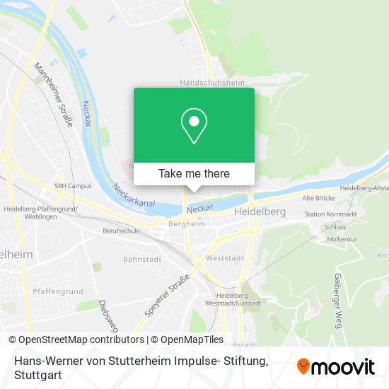 Карта Hans-Werner von Stutterheim Impulse- Stiftung
