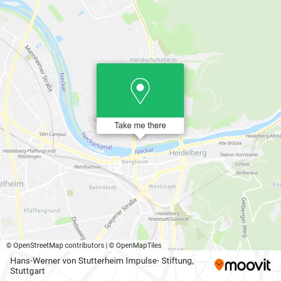 Карта Hans-Werner von Stutterheim Impulse- Stiftung