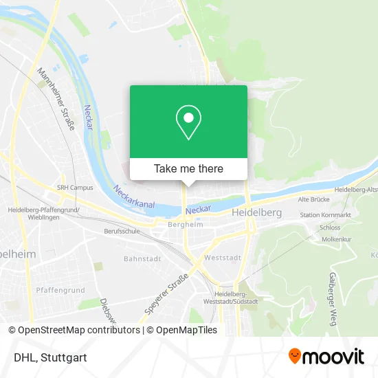 Карта DHL