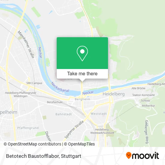 Карта Betotech Baustofflabor