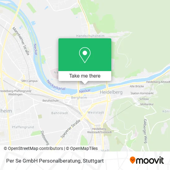 Карта Per Se GmbH Personalberatung