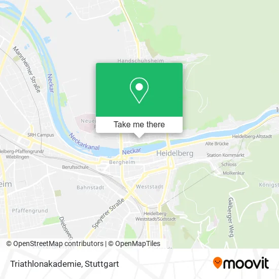 Карта Triathlonakademie