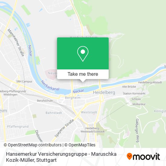 Hansemerkur Versicherungsgruppe - Maruschka Kozik-Müller map