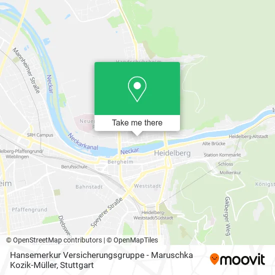 Карта Hansemerkur Versicherungsgruppe - Maruschka Kozik-Müller