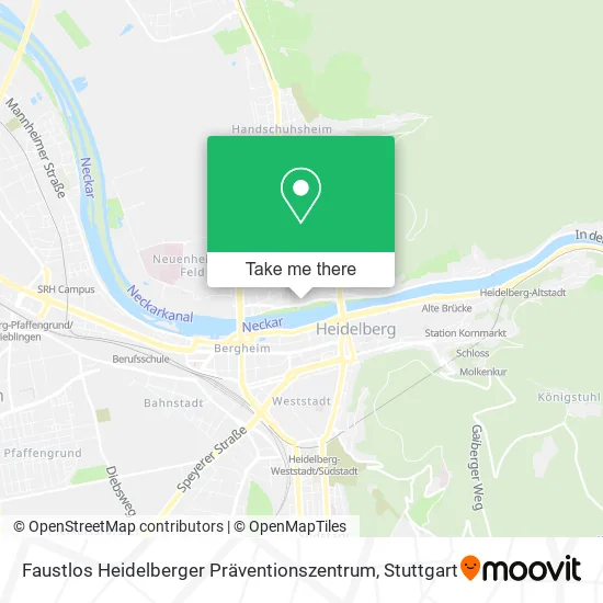 Карта Faustlos Heidelberger Präventionszentrum