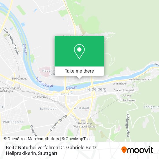 Beitz Naturheilverfahren Dr. Gabriele Beitz Heilprakikerin map