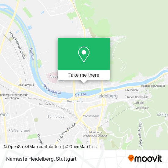 Карта Namaste Heidelberg