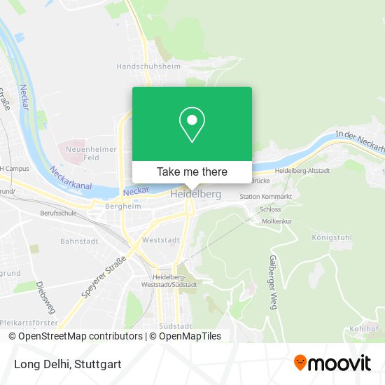 Карта Long Delhi