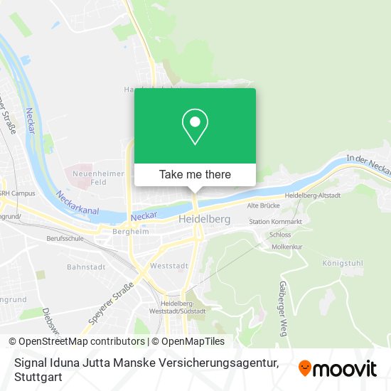 Signal Iduna Jutta Manske Versicherungsagentur map