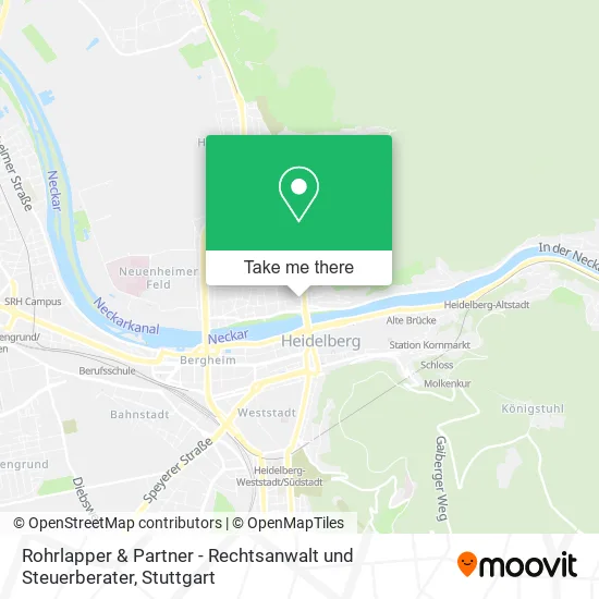 Карта Rohrlapper & Partner - Rechtsanwalt und Steuerberater
