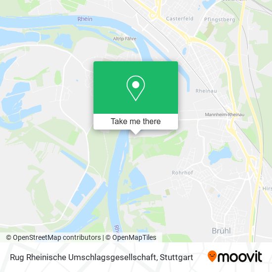 Rug Rheinische Umschlagsgesellschaft map