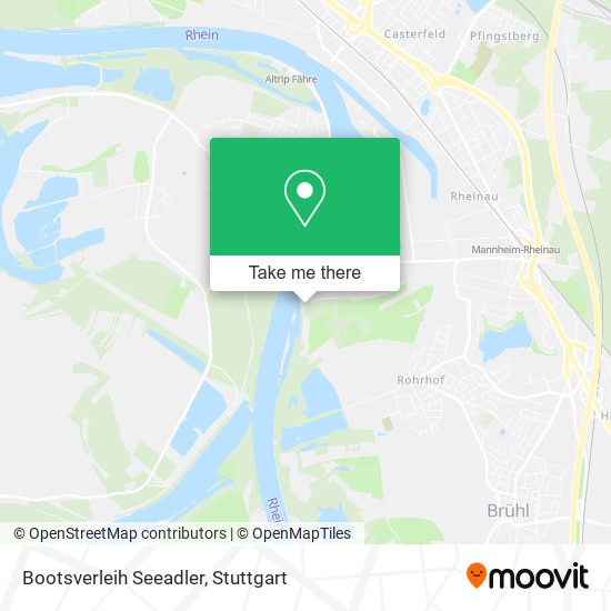 Bootsverleih Seeadler map