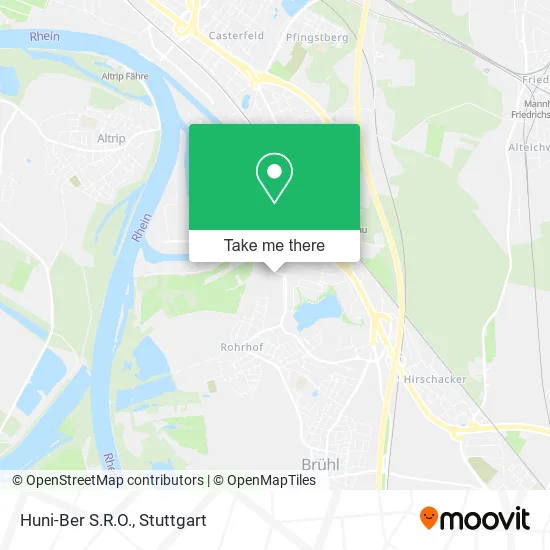 Карта Huni-Ber S.R.O.