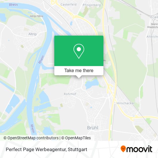 Perfect Page Werbeagentur map