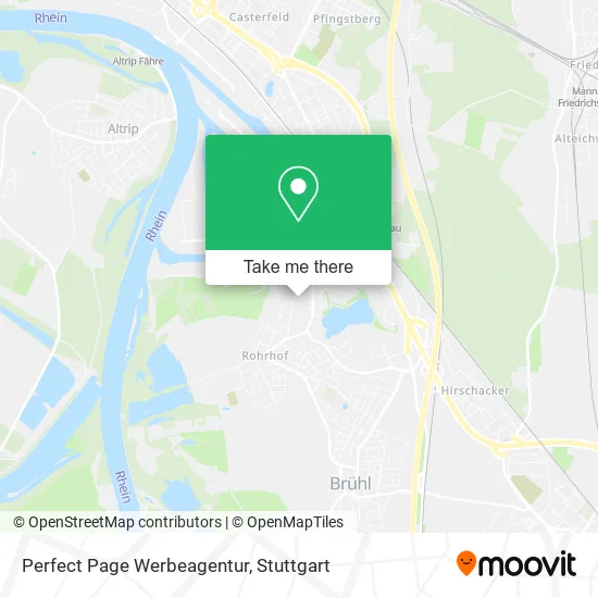 Карта Perfect Page Werbeagentur