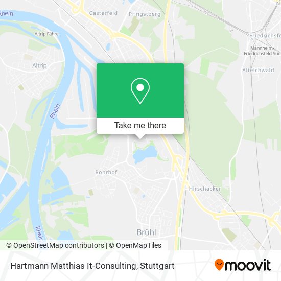 Hartmann Matthias It-Consulting map