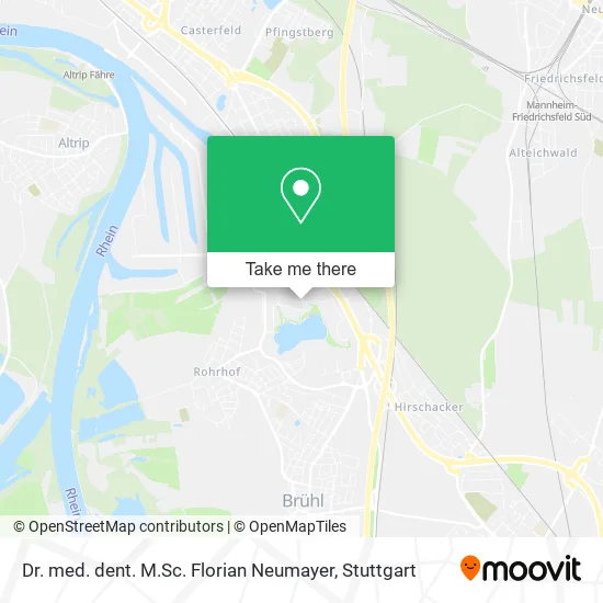 Карта Dr. med. dent. M.Sc. Florian Neumayer