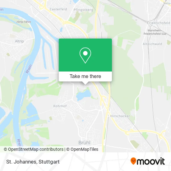 Карта St. Johannes