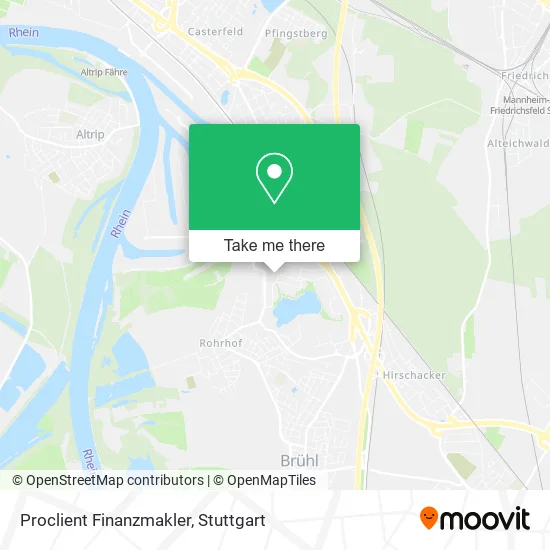Карта Proclient Finanzmakler