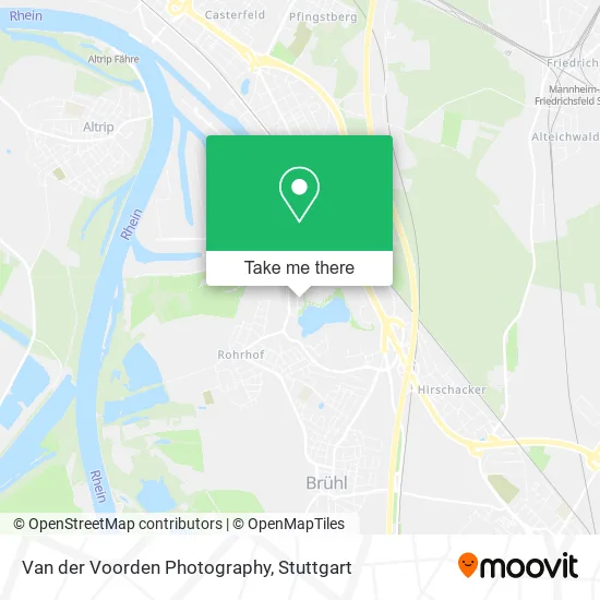 Карта Van der Voorden Photography