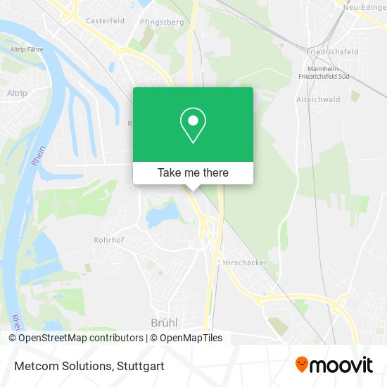 Карта Metcom Solutions