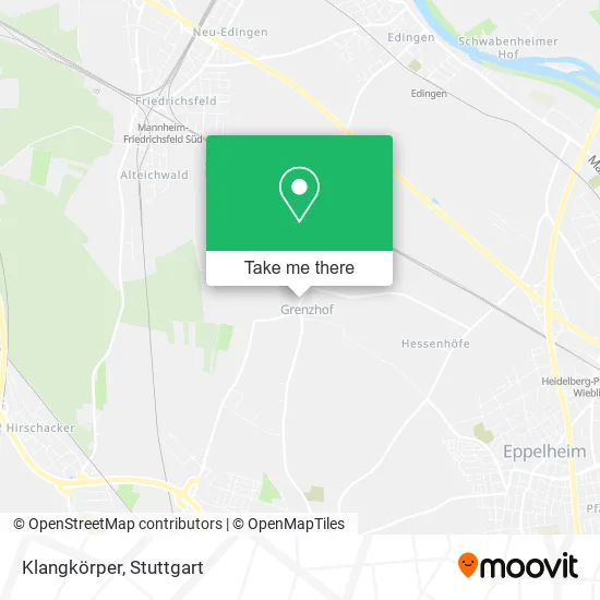Карта Klangkörper