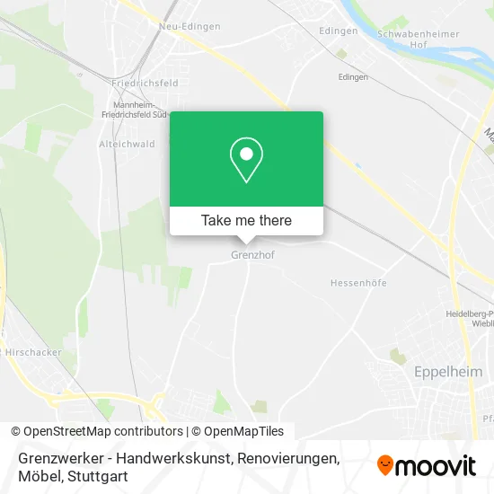 Карта Grenzwerker - Handwerkskunst, Renovierungen, Möbel